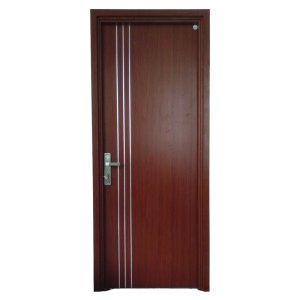Cửa Gỗ Composite Chỉ Nhôm C01