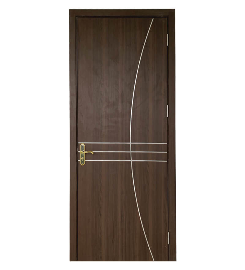 Cửa Gỗ Composite Chỉ Nhôm C11
