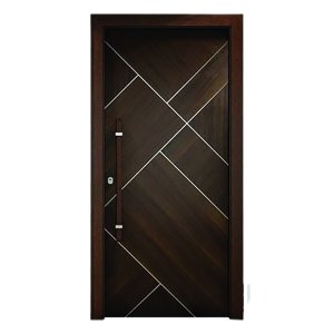 Cửa Gỗ Composite Chỉ Nhôm C12