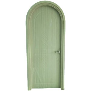 Cửa Gỗ Composite Vòm Cong V02