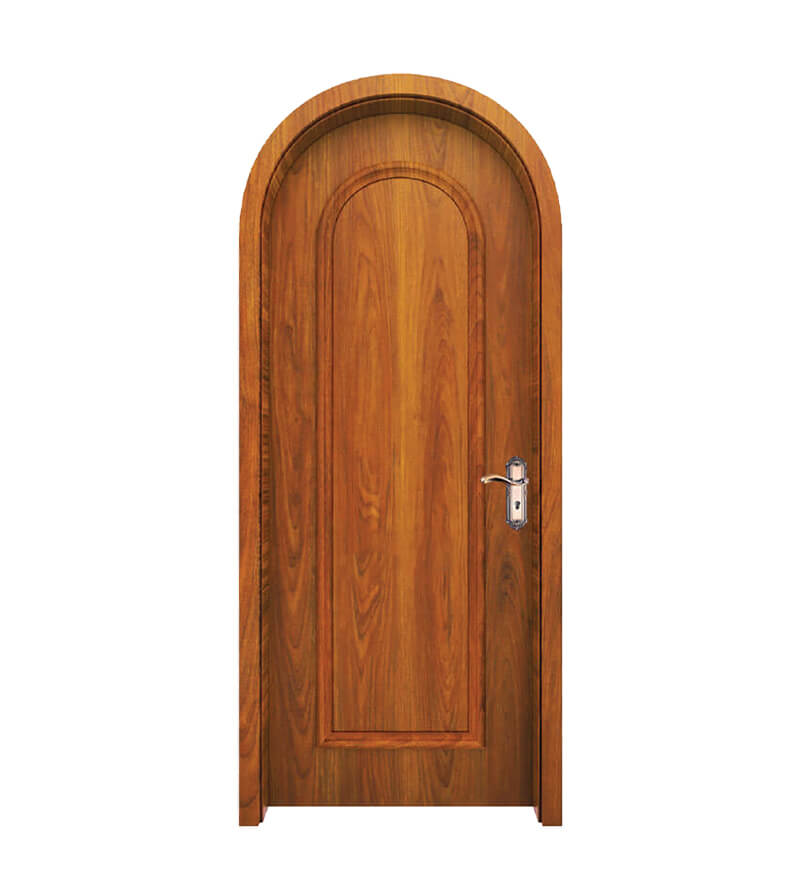 Cửa Gỗ Composite Vòm Cong V07
