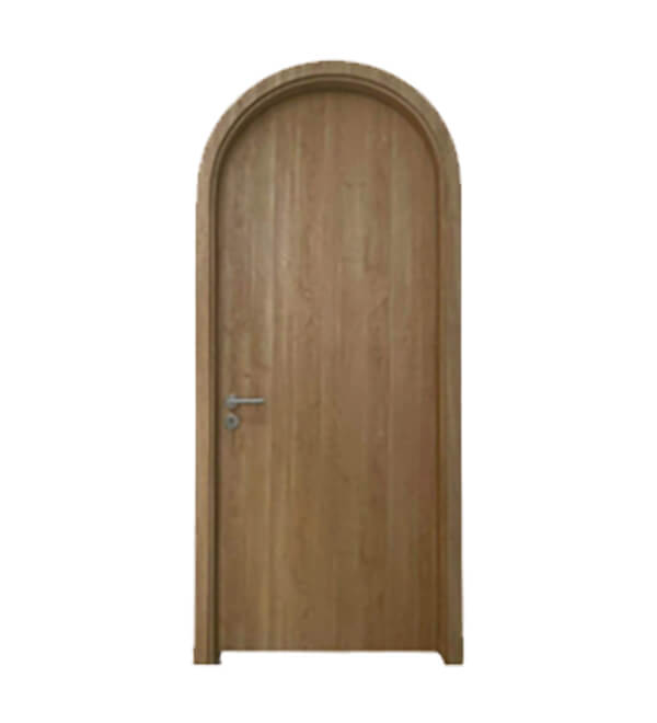Cửa Gỗ Composite Vòm Cong V09