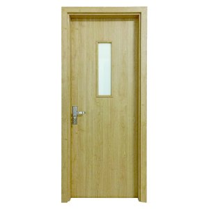 Cửa Gỗ Composite Ô Kính K01