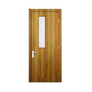 Cửa Gỗ Composite Ô Kính K04