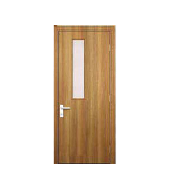 Cửa Gỗ Composite Ô Kính K04