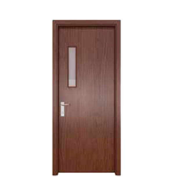 Cửa Gỗ Composite Ô Kính K08