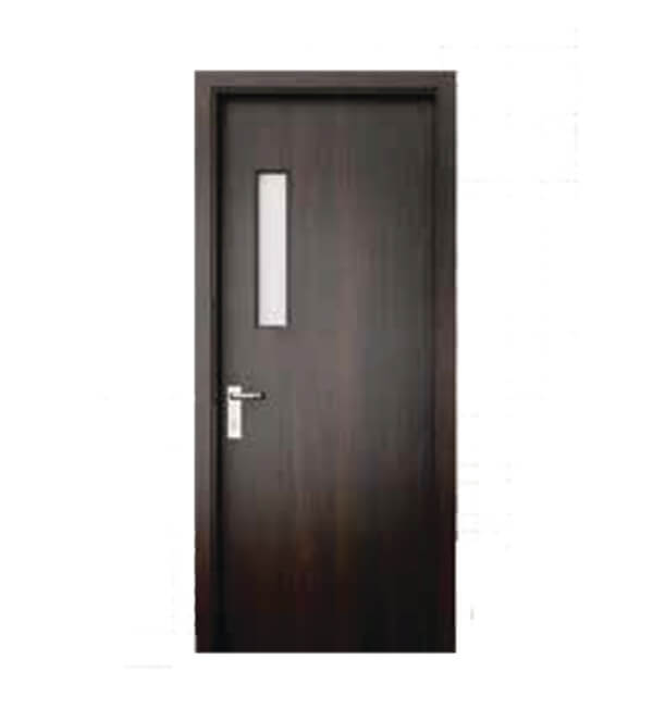 Cửa Gỗ Composite Ô Kính K12