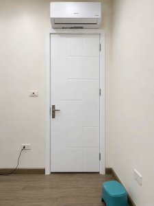 Công trình cửa gỗ composite nhà A Quân, hà Nam