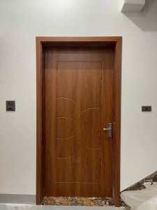 Công trình cửa gỗ composite nhà Cô Trâm, Thái bình